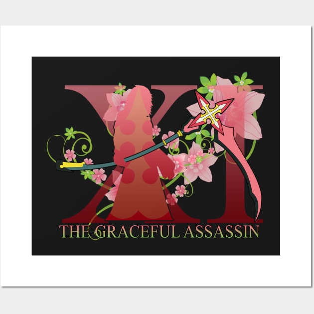 The Graceful Assassin Wall Art by DoctorBadguy